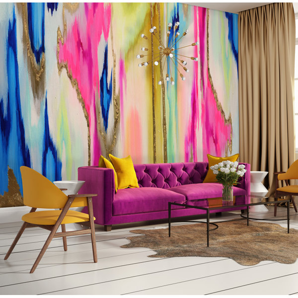 Vivian Ferne Abstract Wallpaper Wayfair